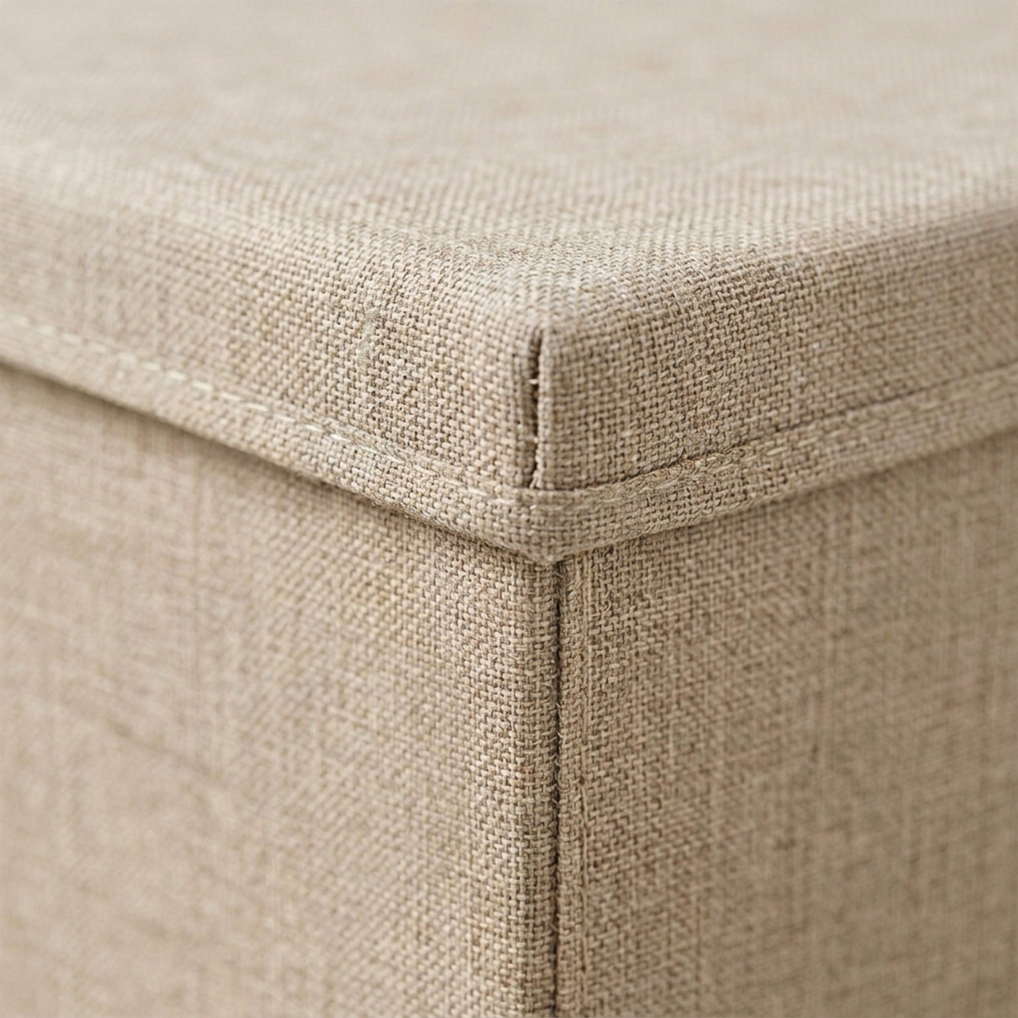 SOGA (60x42x35cm) Khaki 88L Fabric Storage Box Organizer