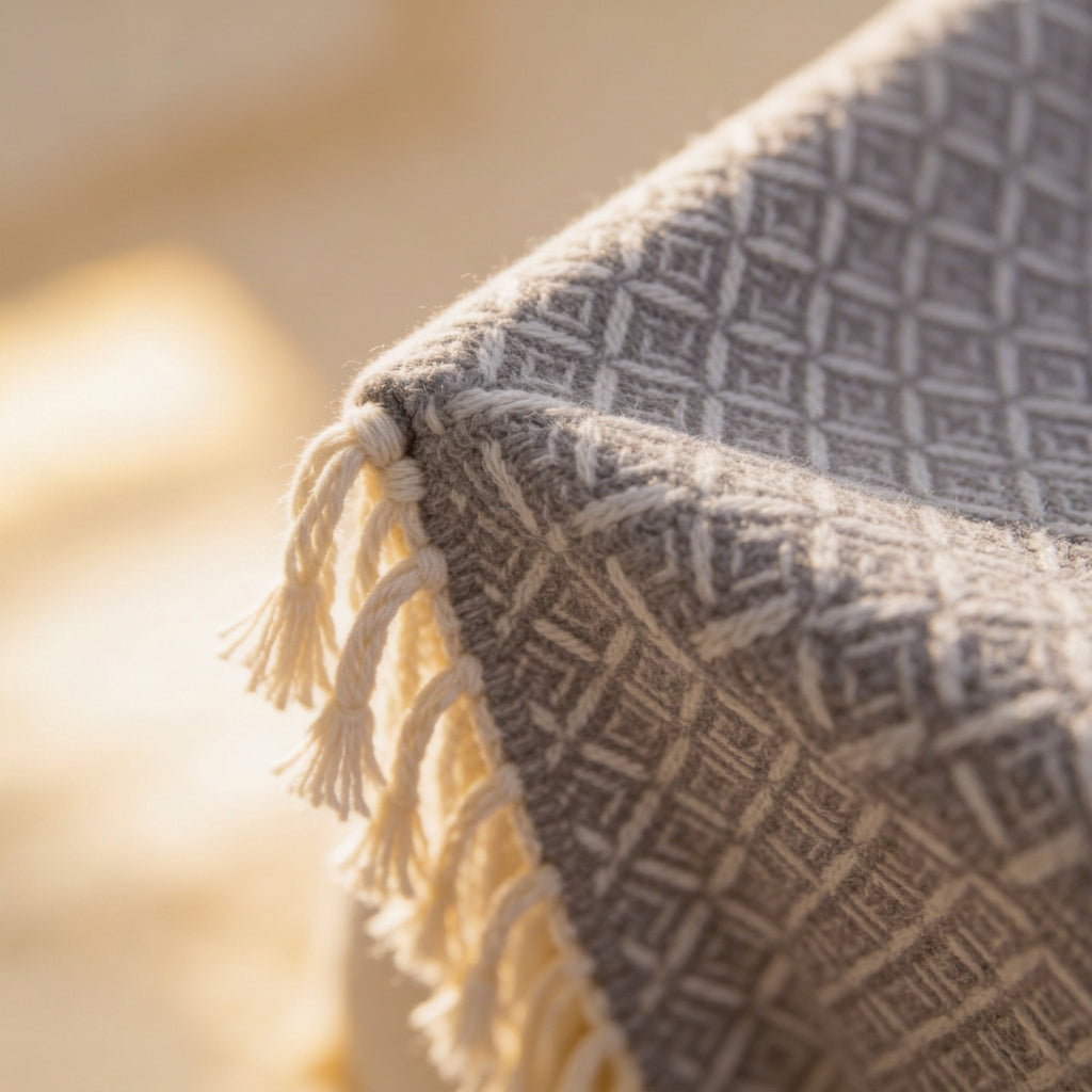 SOGA 2XGrey Throw Blanket 127x170cm Soft Polyester Cozy Sofa Bed