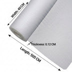 SOGA 2X 40x300cm Transparent EVA Cabinet Shelf Liner Mat