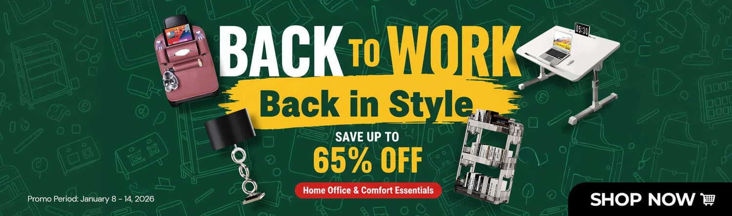 Back to Work, Back in Style - Save Up to 65% OFF