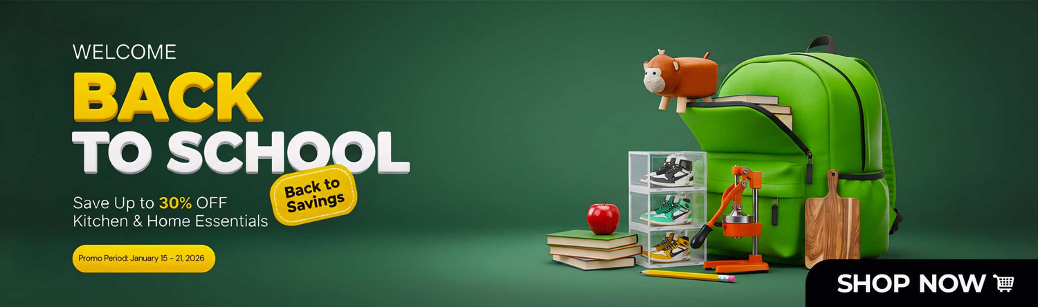 Back to School, Back to Savings - Save Up to 30% OFF