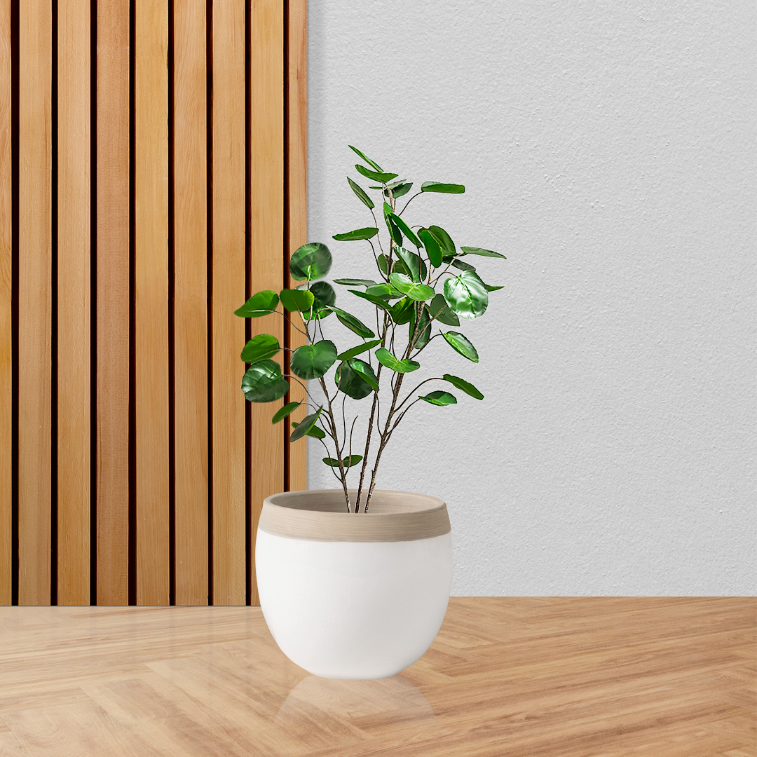 SOGA 4X 95cm Artificial Tree Indoor Nordic Style Artificial Tree Potted Simulation Tree, Home Decor