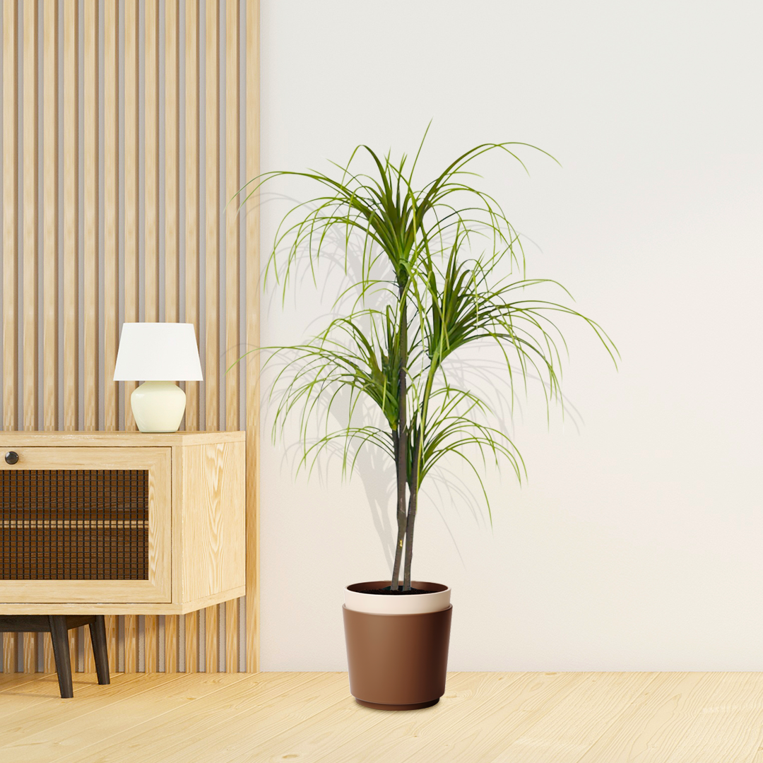 SOGA 4X 150cm Artificial Dracaena Plant Fake Potted, Simulation Tree Fake Plant Home Decor