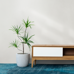 SOGA 4X 180cm Realistic Artificial Dracaena, Rubberised Silk Cloth + Iron Wire, Home Decor