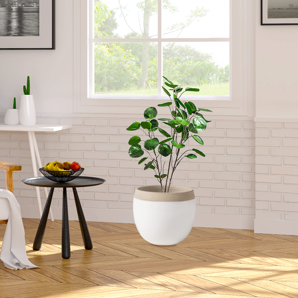 SOGA 4X 95cm Artificial Tree Indoor Nordic Style Artificial Tree Potted Simulation Tree, Home Decor