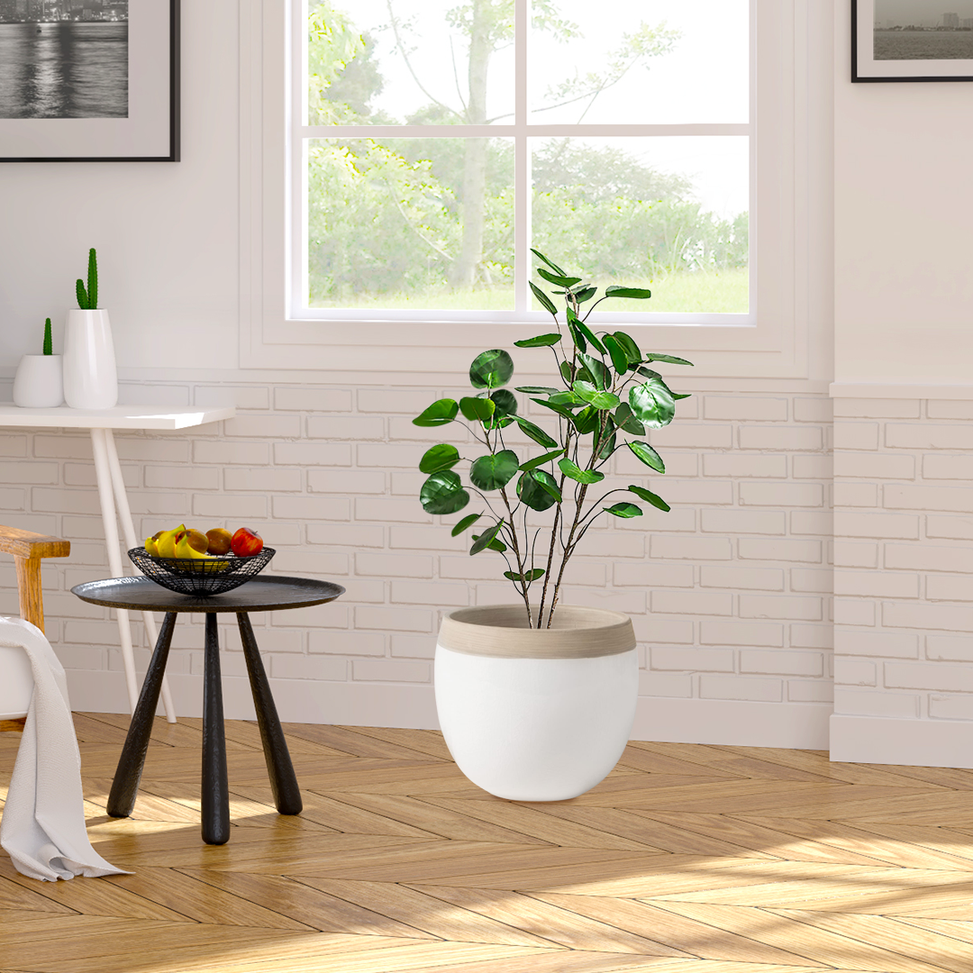 SOGA 4X 95cm Artificial Tree Indoor Nordic Style Artificial Tree Potted Simulation Tree, Home Decor