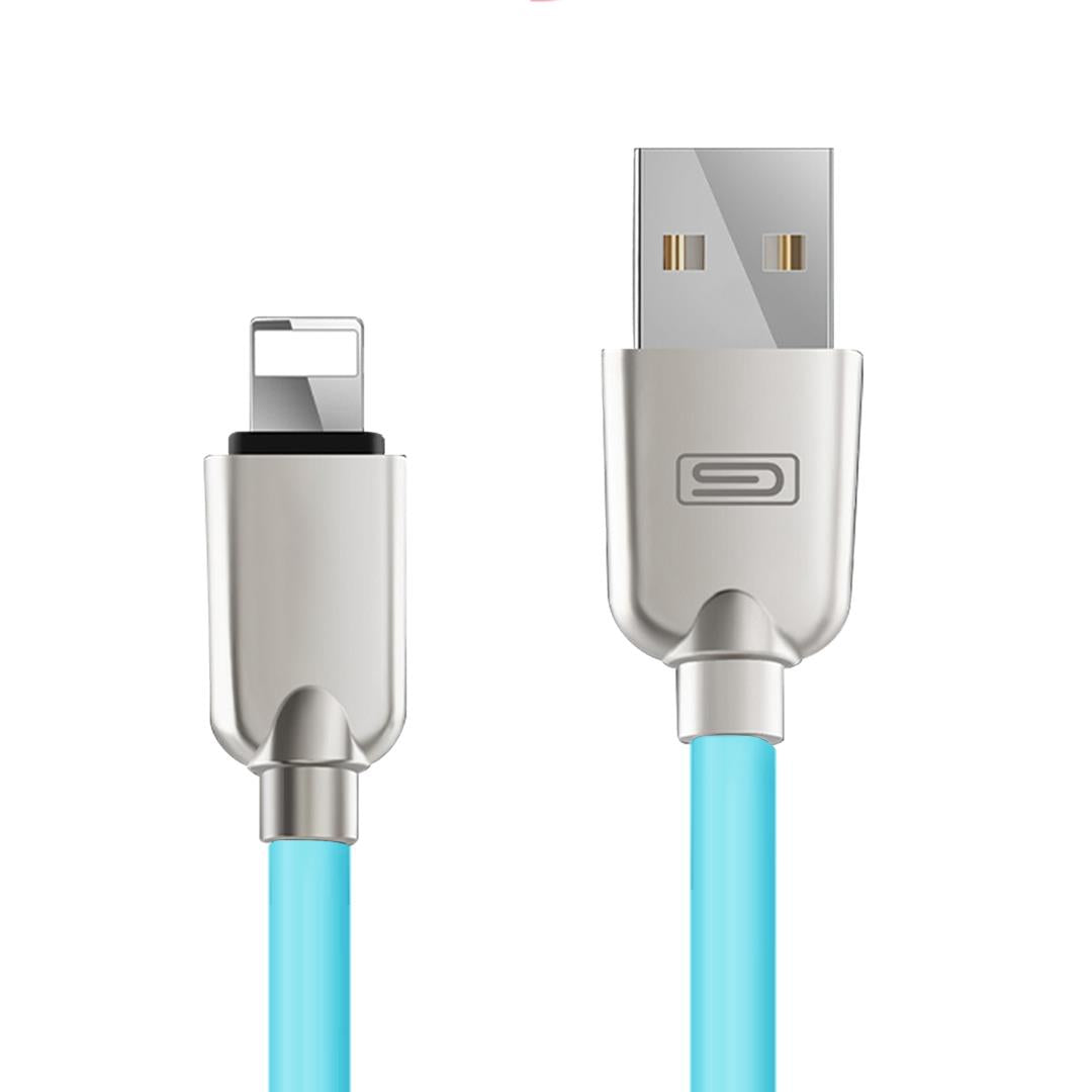 Apple 1.5M MFI Lightning Data Sync Charger Cable Cord Blue for iPhone 7 7 Plus 6 5S 5C 6 iPad