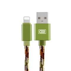Apple 1.5M MFI Metal Braided Lightning USB Cable Green