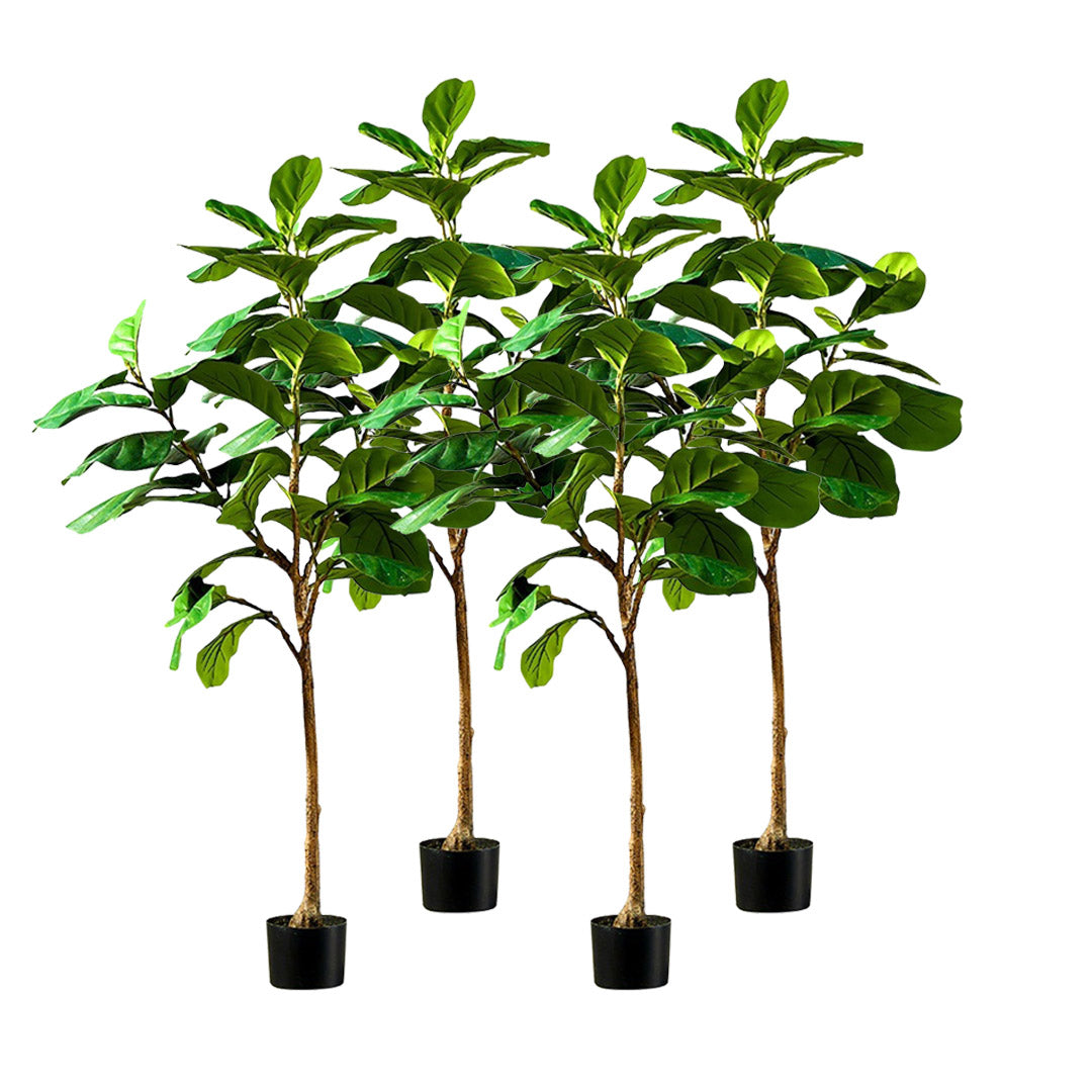 SOGA 4X 155cm Green Artificial Indoor Qin Yerong Tree Fake Plant Simulation Decorative