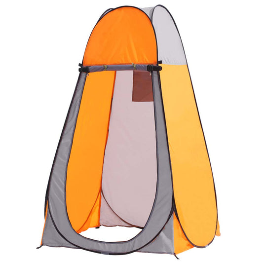 SOGA Pop Up Camping Shower Tent Orange