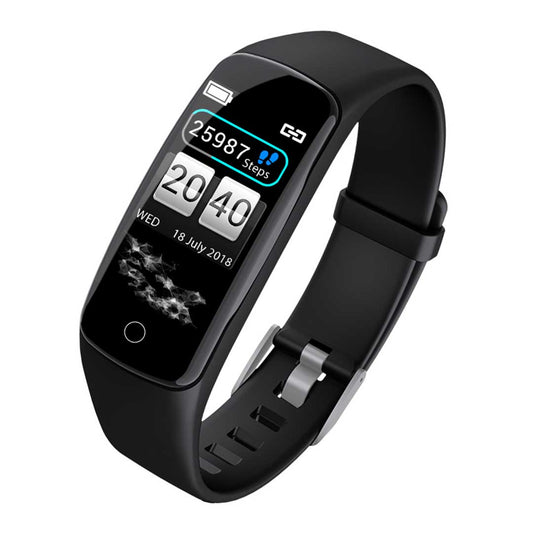 Fitness Watch - SOGA Sport Monitor Wrist Touch Fitness Tracker Smart Watch Black