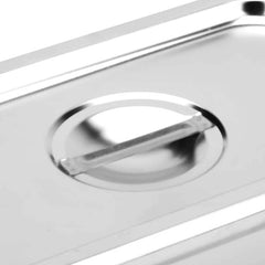 SOGA 2X Gastronorm GN Pan Lid Full Size 1/2 Stainless Steel Tray Top Cover