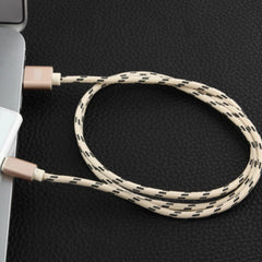 Android 1.5M MFI Metal Braided Lightning USB Cable Red
