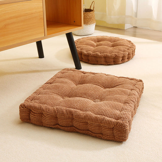SOGA 2X Coffee Square Cushion Soft Leaning Plush Backrest Throw Seat Pillow Home Office Decor