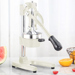 SOGA 2X Commercial Manual Juicer Hand Press Juice Extractor Squeezer Orange Citrus White
