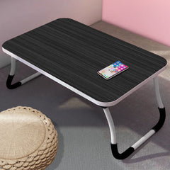 SOGA Black Portable Bed Table Adjustable Foldable Bed Sofa Study Table Laptop Mini Desk Breakfast Tray Home Decor