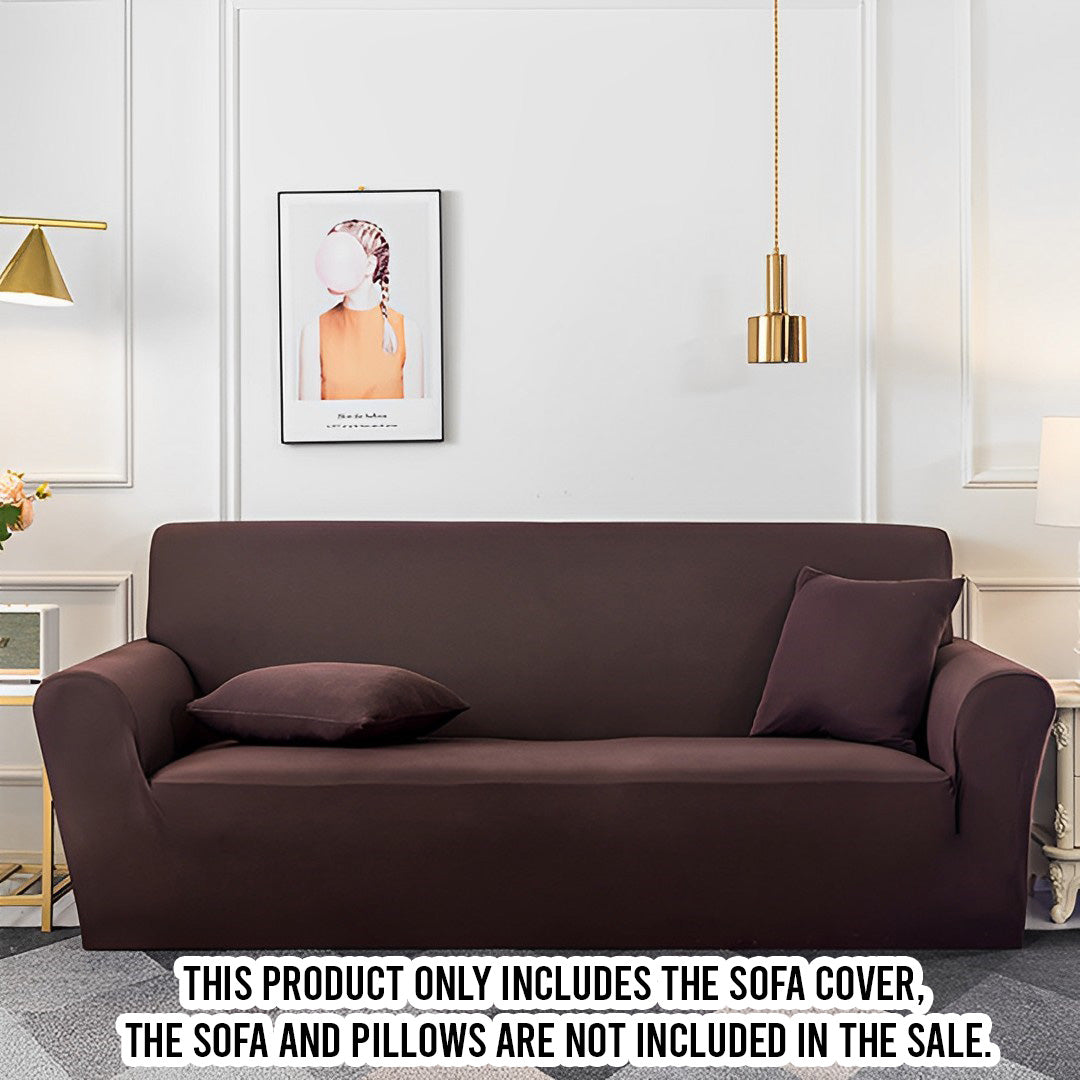 SOGA 2-Seater Coffee Sofa Cover Couch Protector High Stretch Lounge Slipcover Home Decor