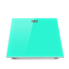 SOGA 2x Green 180kg Digital Fitness Weight Bathroom Gym Body Glass LCD Electronic Scales
