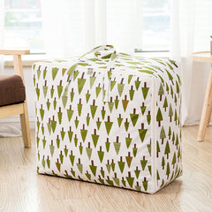 SOGA 2X Green Pine Tree Super Large Storage Luggage Bag Double Zipper Foldable Travel Organiser Essentials