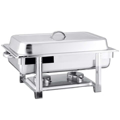 SOGA 2X Stainless Steel Chafing Triple Tray Catering Dish Food Warmer