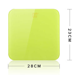 SOGA 2X 180kg Digital Fitness Weight Bathroom Gym Body Glass LCD Electronic Scales Green