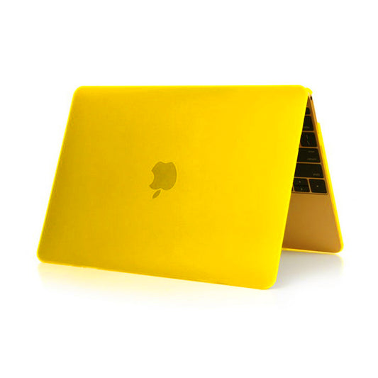 Crystal Hardshell Case + Keyboard cover for Apple Macbook Yellow