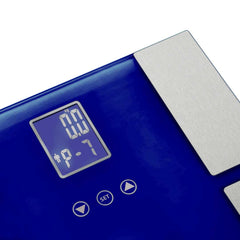 SOGA 2X Digital Electronic LCD Bathroom Body Fat Scale Weighing Scales Weight Monitor Blue