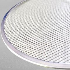 SOGA 6X 10-inch Round Seamless Aluminium Nonstick Commercial Grade Pizza Screen Baking Pan