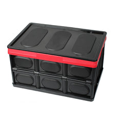 SOGA 4X 30L Collapsible Car Trunk Storage Multifunctional Foldable Box Black
