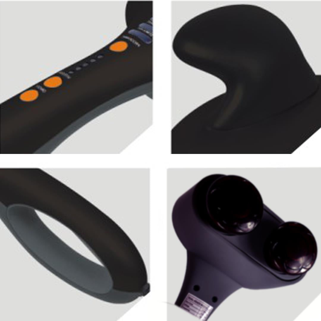 SOGA Portable Handheld Massager Soothing Heat Stimulate Blood Flow Foot Shoulder