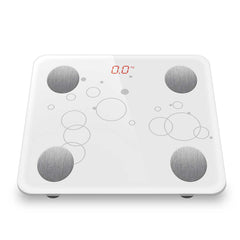 SOGA 2X Wireless Bluetooth Digital Body Fat Scale Bathroom Health Analyzer Weight White