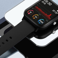SOGA 2X Waterproof Fitness Smart Wrist Watch Heart Rate Monitor Tracker P8 Black