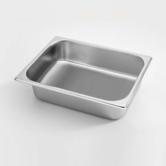 SOGA 6X Gastronorm GN Pan Full Size 1/2 GN Pan 6.5cm Deep Stainless Steel Tray