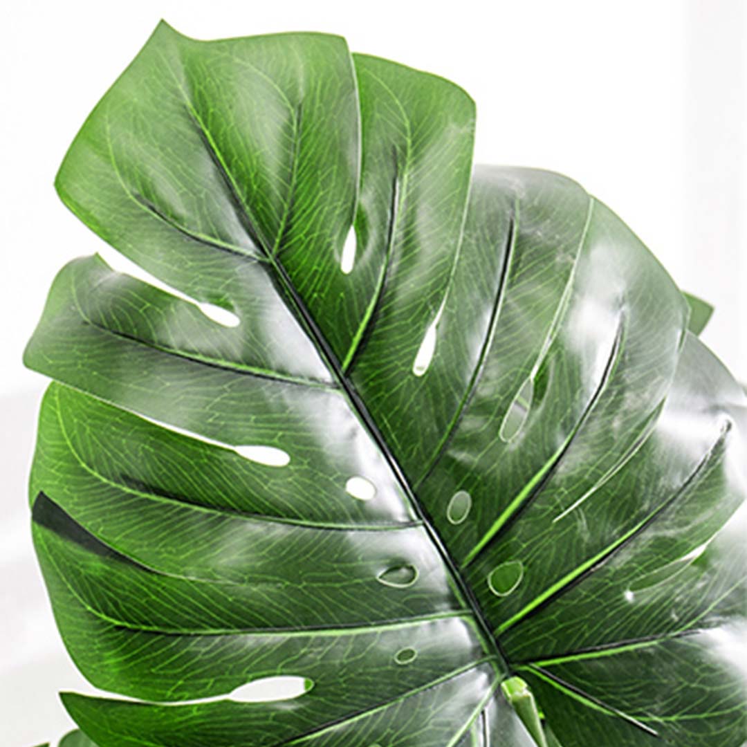SOGA 120cm Artificial Green Indoor Turtle Back Fake Decoration Tree Flower Pot Plant
