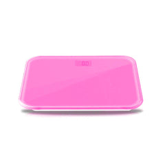SOGA 2X 180kg Digital Fitness Weight Bathroom Gym Body Glass LCD Electronic Scales Pink/Blue