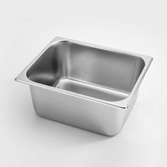 SOGA 2X Gastronorm GN Pan Full Size 1/2 GN Pan 15cm Deep Stainless Steel Tray
