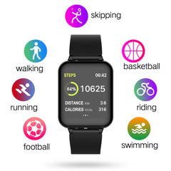 SOGA 2x Waterproof Fitness Smart Wrist Watch Heart Rate Monitor Tracker White