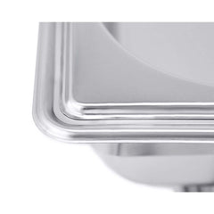 SOGA 2X Stainless Steel Chafing Triple Tray Catering Dish Food Warmer