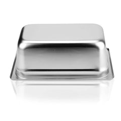 SOGA Gastronorm GN Pan Full Size 1/1 GN Pan 20cm Deep Stainless Steel Tray With Lid