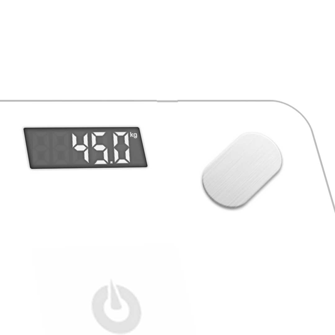 SOGA 2X Wireless Bluetooth Digital Body Fat Scale Bathroom Health Analyzer Weight Fish/White