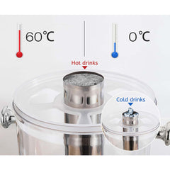 SOGA Dual 8L Juicer Water Milk Coffee Pump Beverage Drinking Utensils
