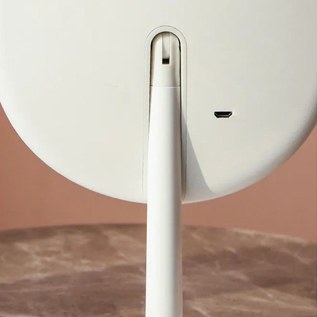 SOGA 2X White Antler LED Light Makeup Mirror TaSOGA 2X White Antler LED Light Makeup Mirror Tabletop Vanity Home Decorbletop Vanity Home Decor