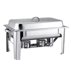 SOGA 9L Stainless Steel 3 Pans Bain-marie Chafing Catering Dish Buffet Food Warmer