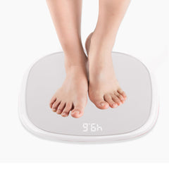 SOGA 180kg Digital LCD Fitness Electronic Bathroom Body Weighing Scale White