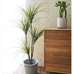 SOGA 4X 145cm Green Artificial Indoor Dragon Blood Tree Fake Plant Decorative