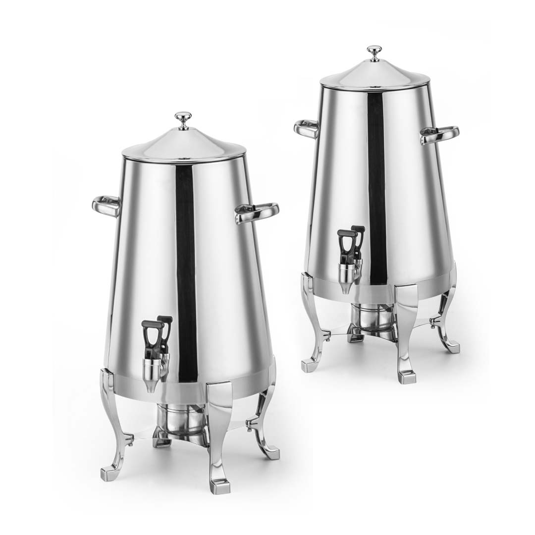SOGA 2x Stainless Steel 13L Juicer Water Milk Coffee Pump Beverage Drinking Utensils