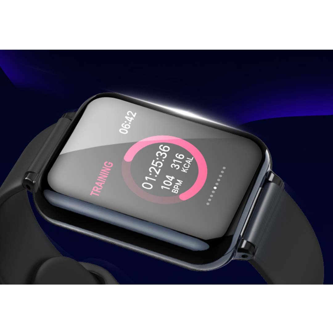 SOGA 2x Waterproof Fitness Smart Wrist Watch Heart Rate Monitor Tracker Black