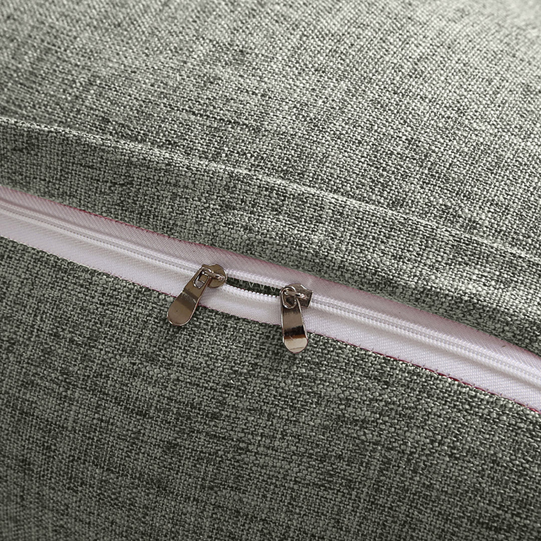 SOGA 2X 180cm Grey Triangular Wedge Bed Pillow Headboard Backrest Bedside Tatami Cushion Home Decor