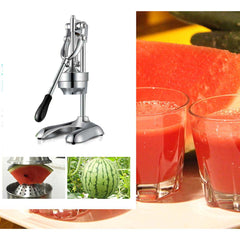SOGA 2x Stainless Steel Manual Juicer Hand Press Juice Extractor Squeezer Orange Citrus