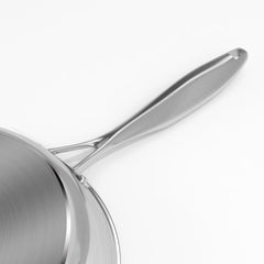 SOGA Stainless Steel Fry Pan 22cm 28cm Frying Pan Top Grade Skillet Induction Cooking FryPan